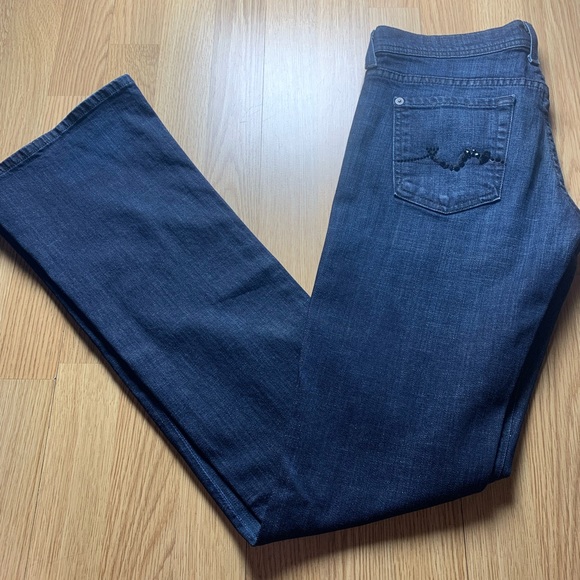 7 For All Mankind Rocket Jeans Size 26 - Picture 7 of 8